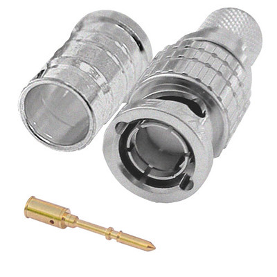 佳耐美75Ω BNC 压接插头 BCP-C系列