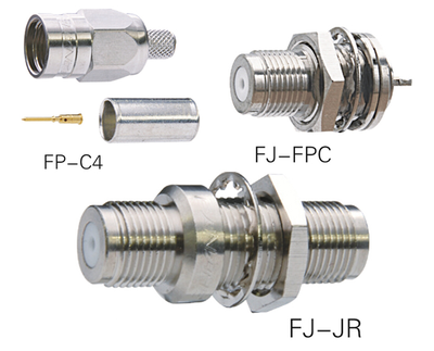 佳耐美F 型连接器，话筒连接器